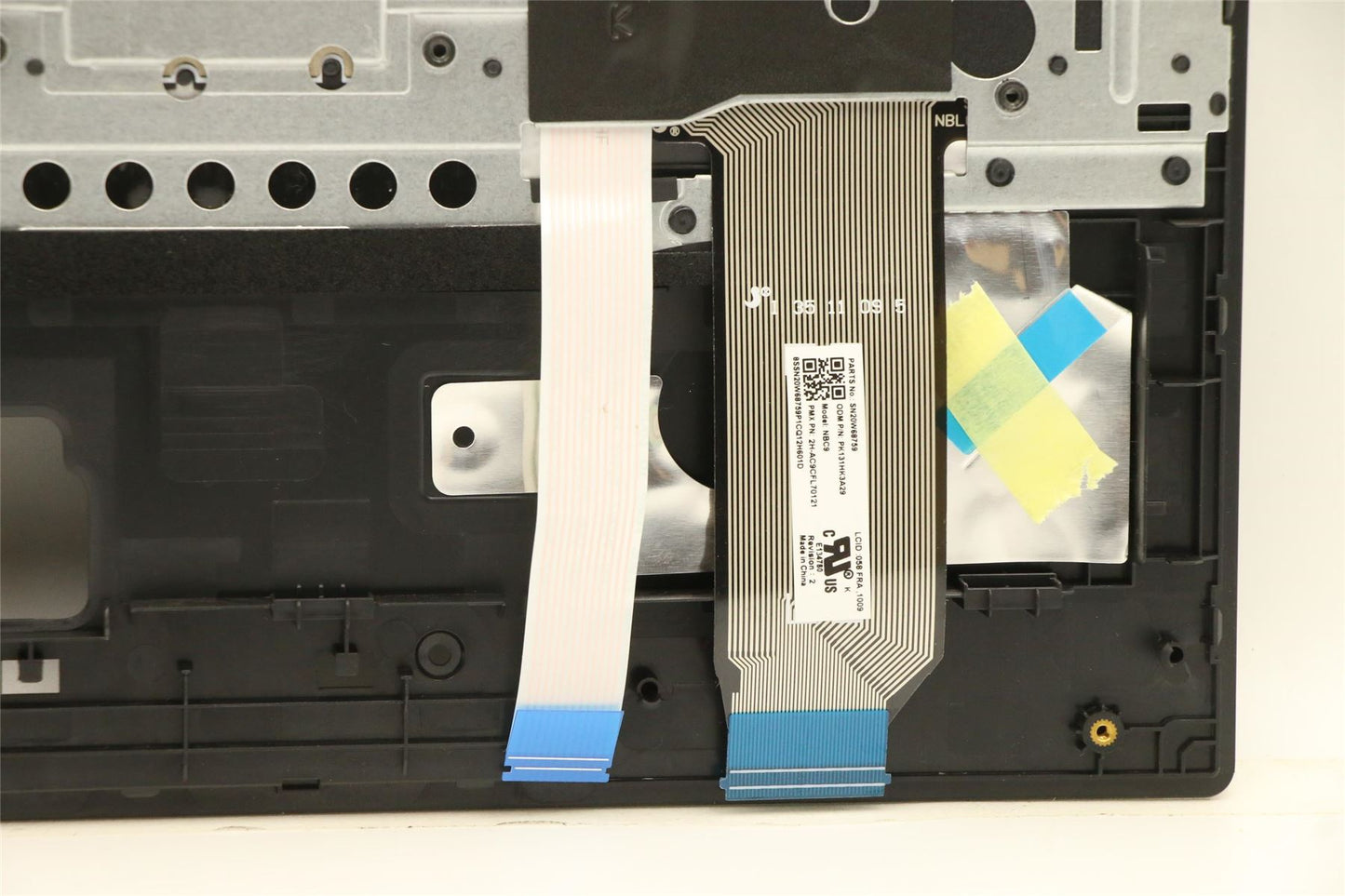 Lenovo MECH_ASM KB 058 FRA(P)FPR UK BK 5M11A35864