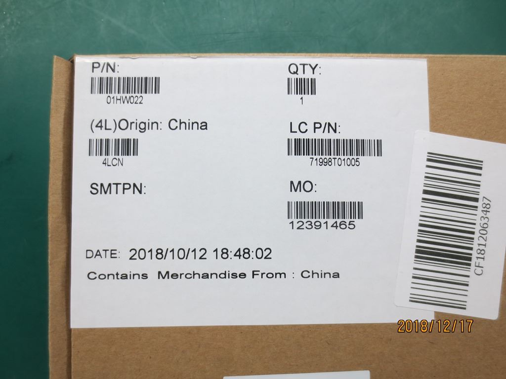 Lenovo ThinkPad T580 P52s A485 T480 Webcam Web Cam Camera Cam HD 720p 01HW022