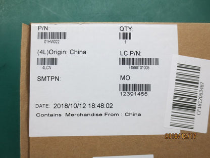 Lenovo ThinkPad T580 P52s A485 T480 Webcam Web Cam Camera Cam HD 720p 01HW022
