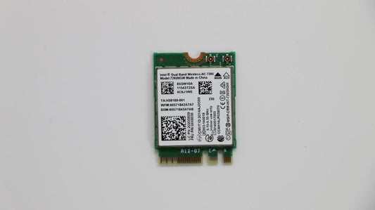 Lenovo 7265 2x2AC+BT WiFi WLAN M.2 PCIe PCI Intel Board 20200609