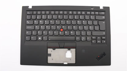 Lenovo ThinkPad X1 6th Gen Keyboard Palmrest Top Cover Portuguese Black 01YR626