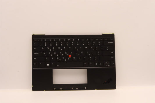 Lenovo ThinkPad Z13 Gen 1 Keyboard Palmrest Top Cover Greek Black 5M11H95007