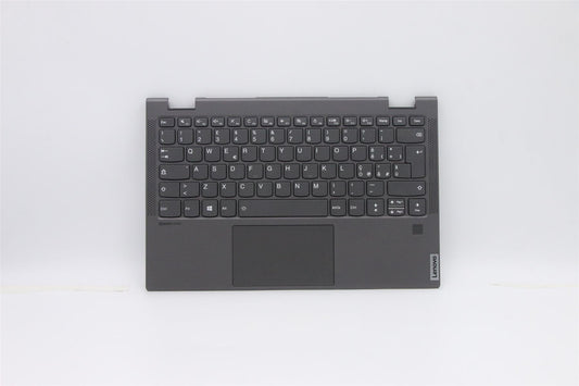 Lenovo Yoga C640-13IML LTE Palmrest Cover Touchpad Keyboard Italian 5CB0W43800