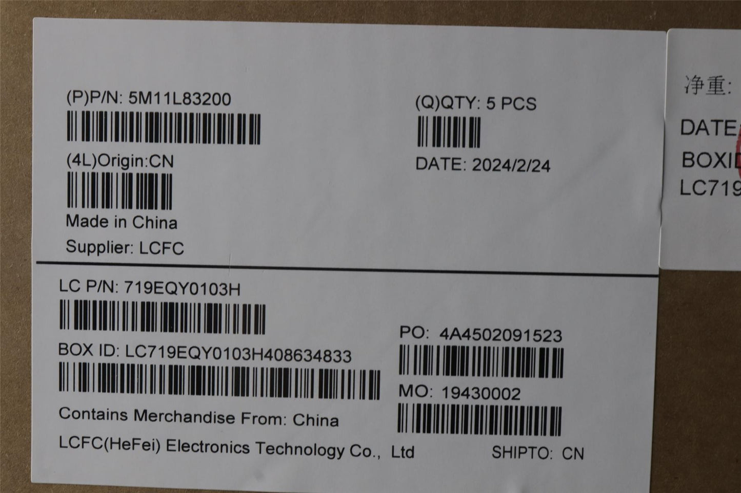 Lenovo MECH_ASM KBDBZL,EURO ENG,WW,BK/GY,SRX 5M11L83200