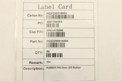 Lenovo RUBBER FRU Rear LED Rubber 5R61A19598