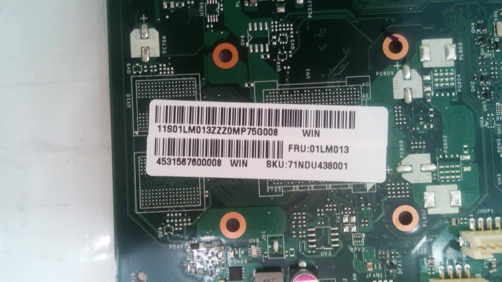 Lenovo FRU MB KBL UMA WIN DPK 01LM013