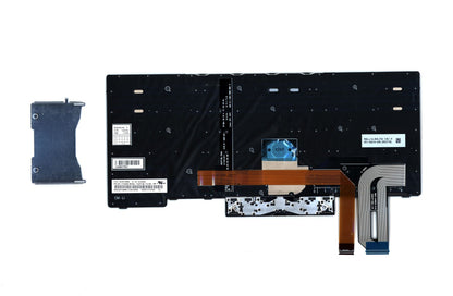 Lenovo ThinkPad T480s L380 L390 E480 E490 Keyboard Swiss Silver Backlit 01YN446