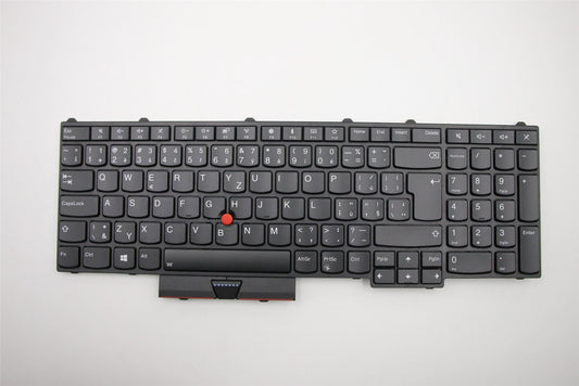 Lenovo ThinkPad P51 P71 Keyboard Czech Black 01HW290