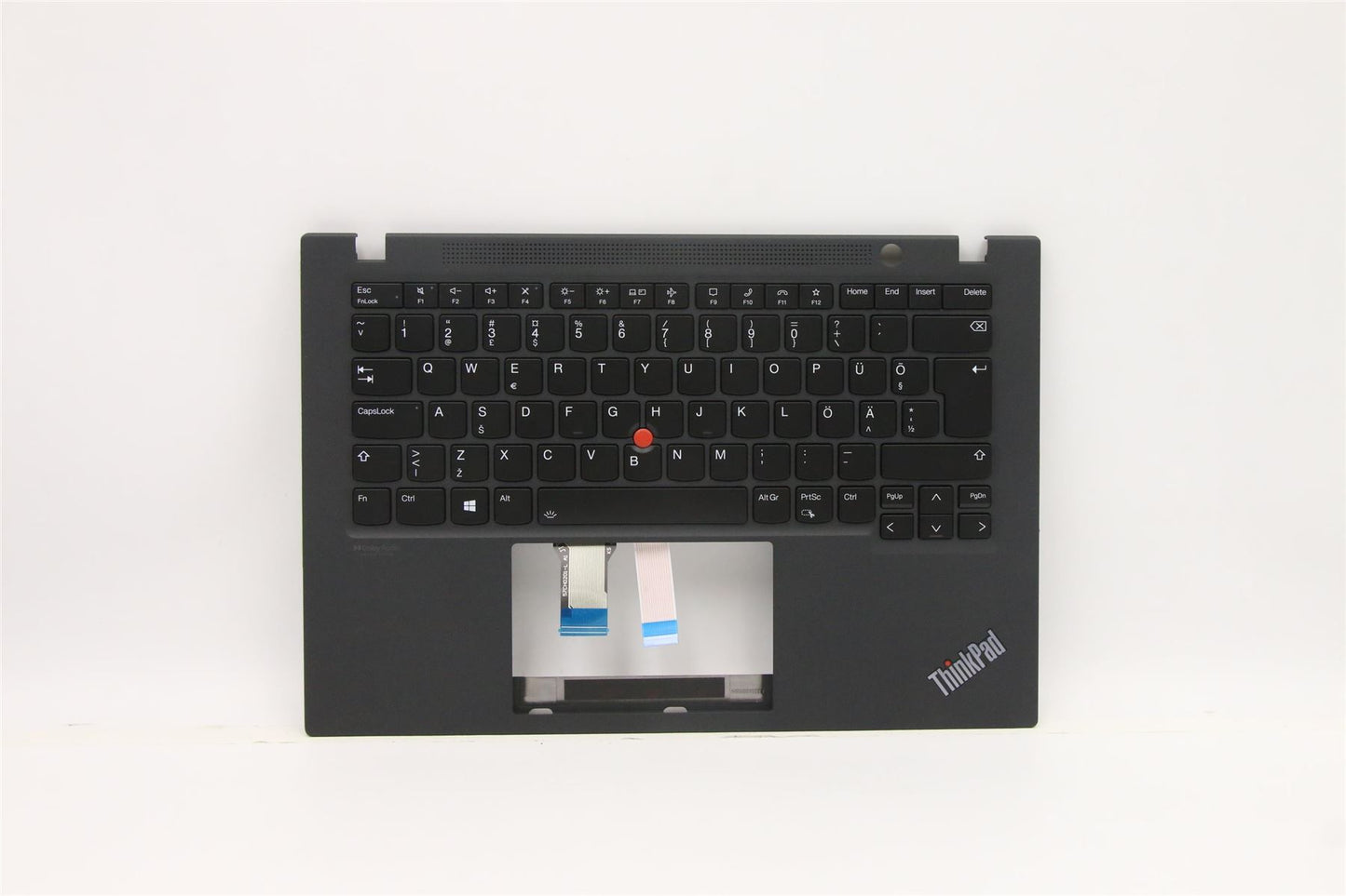 Lenovo ThinkPad T14s Gen 2 Keyboard Palmrest Top Cover Spanish Black 5M11A37260