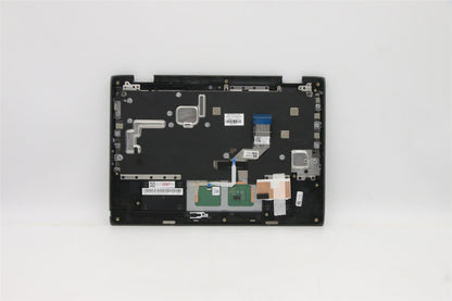 Lenovo 300e 2nd Gen Palmrest Cover Touchpad Keyboard UK Black Backlit 5CB1B02709