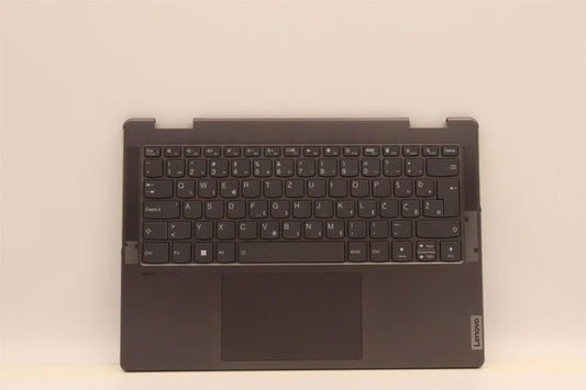 Lenovo Yoga 7 14IAL7 Palmrest Cover Touchpad Keyboard Slovenian 5CB1J02474