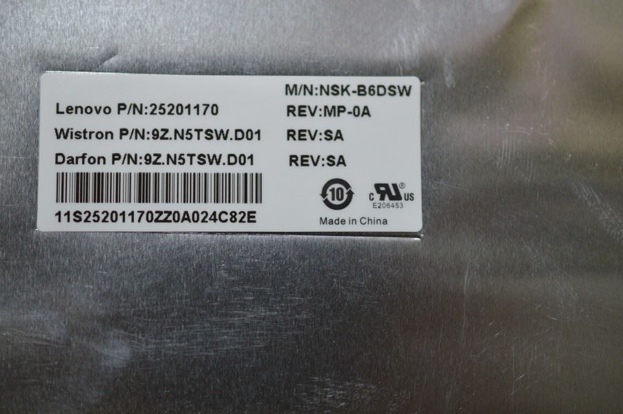 Lenovo DF T2T7 84KEY OrangeRed KBD US English Keyboard 25201170