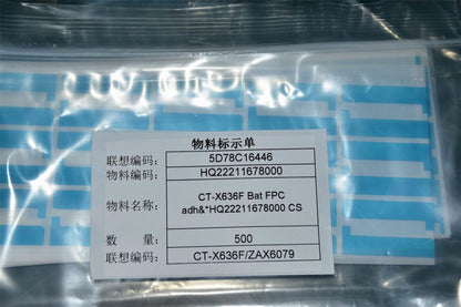 Lenovo CT-X636F Bat FPC adh&*HQ22211678000 CS 5D78C16446