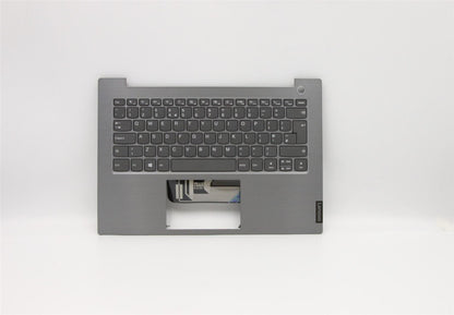 Lenovo ThinkBook 14-IML 14-IIL Tastatur-Handballenauflage, obere Abdeckung, UK, Grau, 5CB0W44435