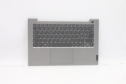 Lenovo ThinkBook 14 G2 ITL Keyboard Palmrest Top Cover Italian Silver 5CB1B33136