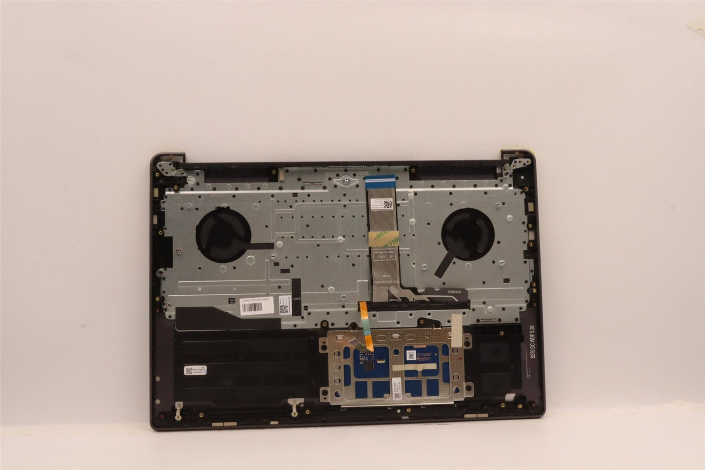 Lenovo IdeaPad 5 16ARH7 Palmrest Cover Touchpad Keyboard Hebrew Grey 5CB1J08825