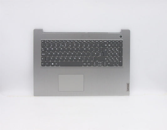 Lenovo IdeaPad 3-17ADA05 3-17ARE05 Palmrest Cover Keyboard UK Grey 5CB0X56866