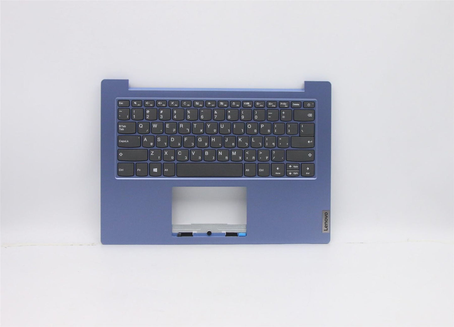 Lenovo IdeaPad 1-14ADA05 Keyboard Palmrest Top Cover Hebrew Blue 5CB0Z56775