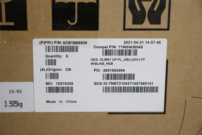 Lenovo UpperCase_HBW C82FE PLBUW FPBL 5CB1B65929