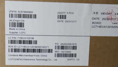 Lenovo IdeaPad 3 15IRH8 Palmrest Cover Touchpad Keyboard Italian 5CB1M46860