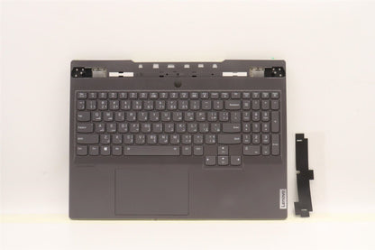 Lenovo Legion 7 16IAX7 Palmrest Cover Touchpad Keyboard Arabic Grey 5CB1J31412