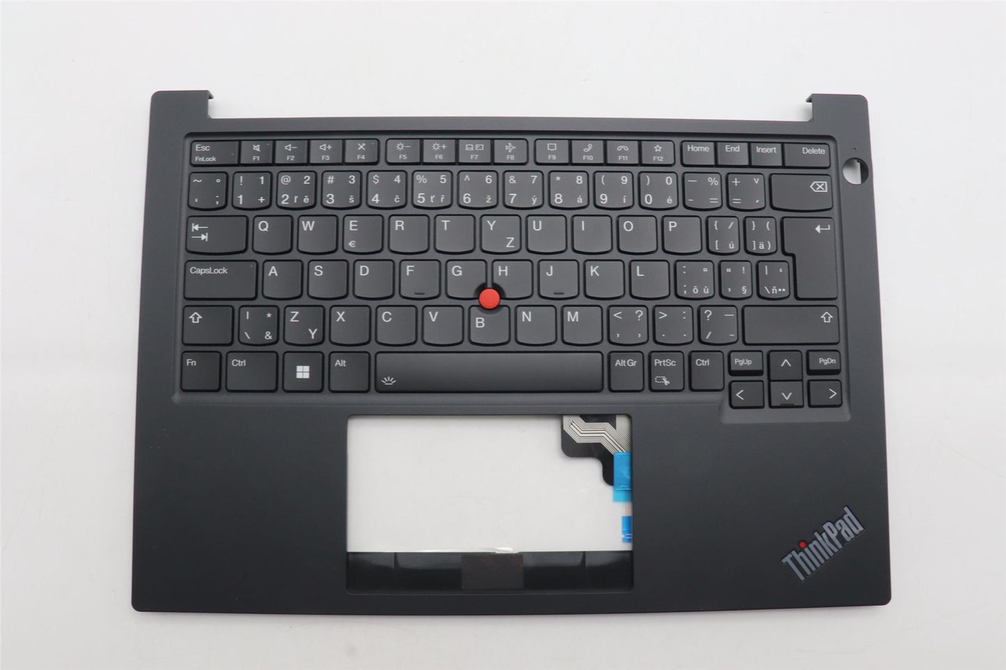 Lenovo ThinkPad E14 Gen 5 Keyboard Palmrest Top Cover Grey Backlit 5M11L92570