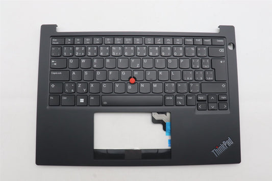 Lenovo ThinkPad E14 Gen 5 Keyboard Palmrest Top Cover Grey Backlit 5M11L92570