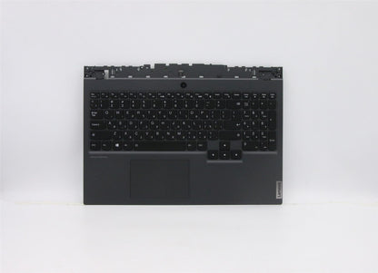 Lenovo 5 15ARH05H Palmrest Cover Touchpad Keyboard Hebrew Black 5CB0Z26899