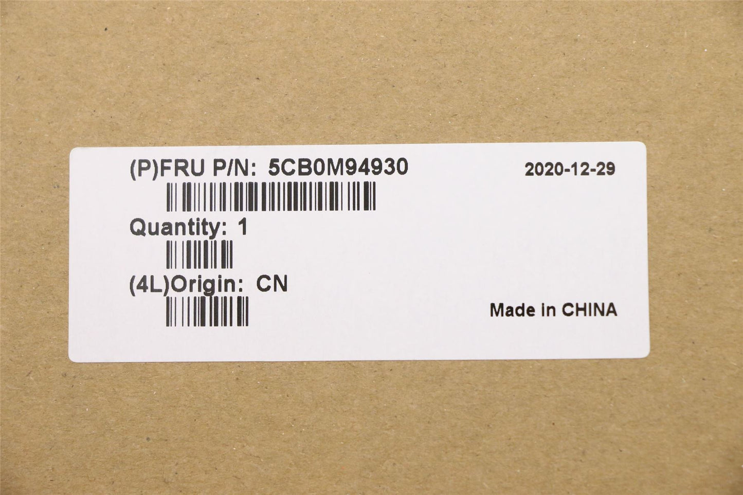 Lenovo IdeaPad 110-14IBR LCD Cover Rear Back Housing Black 5CB0M94930