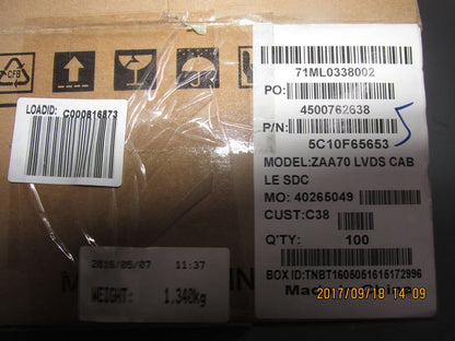Lenovo All-In-One A740 DC In Port Socket Power Cable 5C10F65653