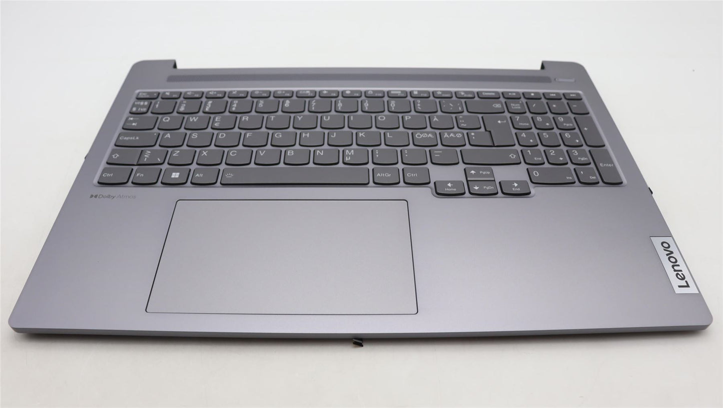 Lenovo IdeaPad 5 16IRH8 Palmrest Cover Touchpad Keyboard Nordic 5CB1L44974