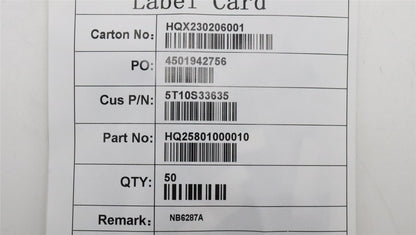 Lenovo TAPE Sponge H 82WU edp connector 5T10S33635