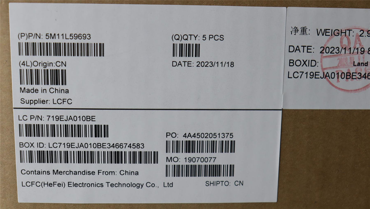Lenovo MECH_ASM FRU KB CCV HUN UK (SRX) BK 5M11L59693
