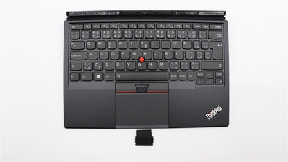 Lenovo ThinkPad X1 1st Gen Dock Keyboard Palmrest Touchpad Czech Black 01HX708