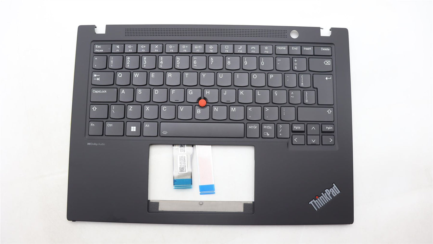 Lenovo ThinkPad T14s Gen 4 Keyboard Palmrest Top Cover Black Backlit 5M11J05856