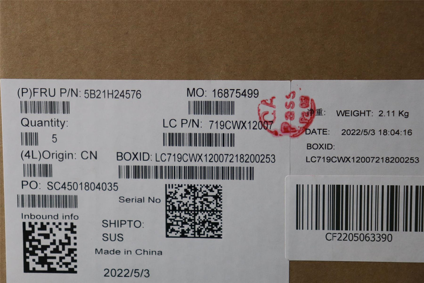 Lenovo 5 16IAH7H Motherboard Mainboard DIS intelI712700H 5B21H24576