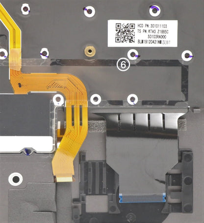 Lenovo ThinkPad X1 5th Gen Keyboard Palmrest Top Cover Bulgarian 5M10Z37074