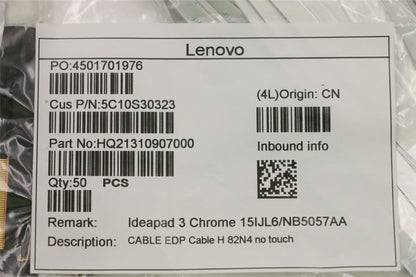 Lenovo IdeaPad 3 15IJL6 Cable Lcd Screen Display LED 5C10S30323