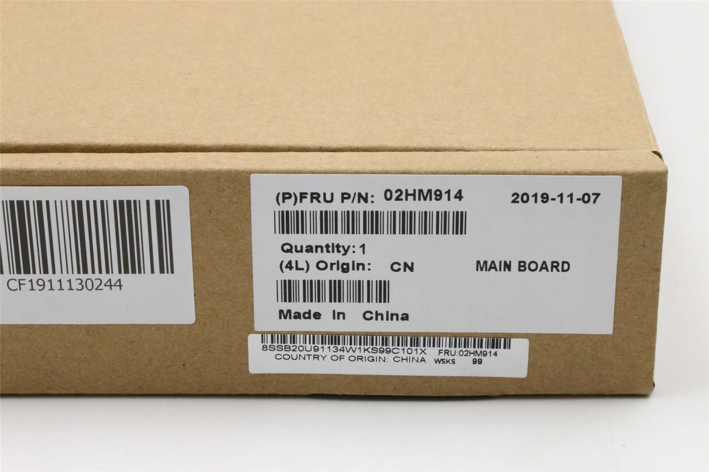 Lenovo ThinkPad P1 Gen 2 Motherboard Mainboard 5B21C66899