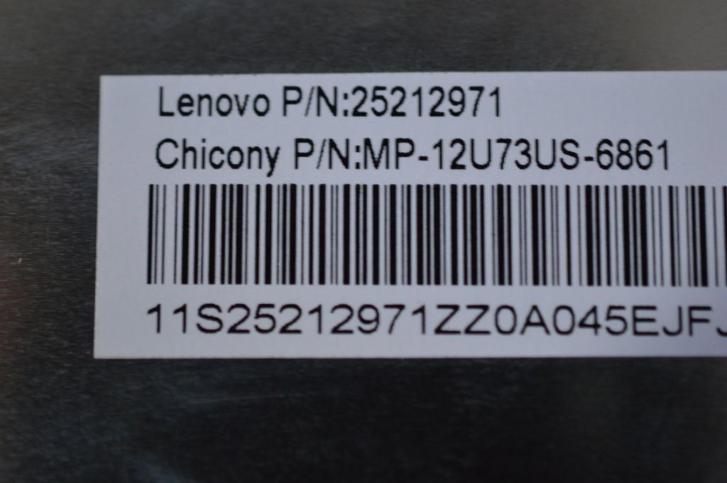 Lenovo T6E1-CCY-US-BlackKeyGreyF-KBD US English Keyboard 25212971