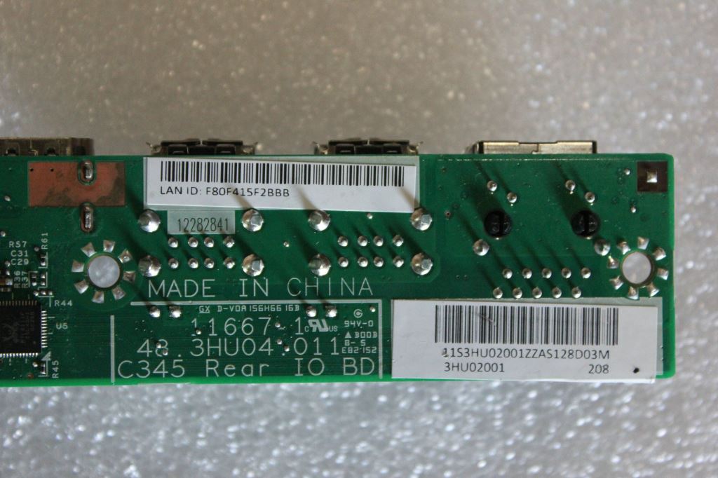 Lenovo C345 REAR W/HDMI I/O HDMI Board 90000743