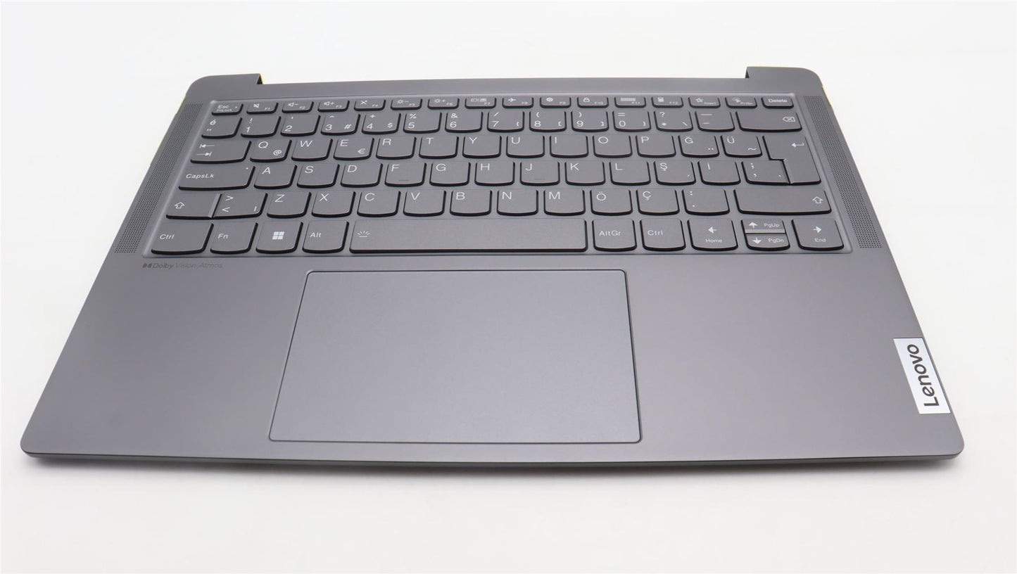 Lenovo Yoga 6 14IAP8 Palmrest Cover Touchpad Keyboard Turkish 5CB1K03803