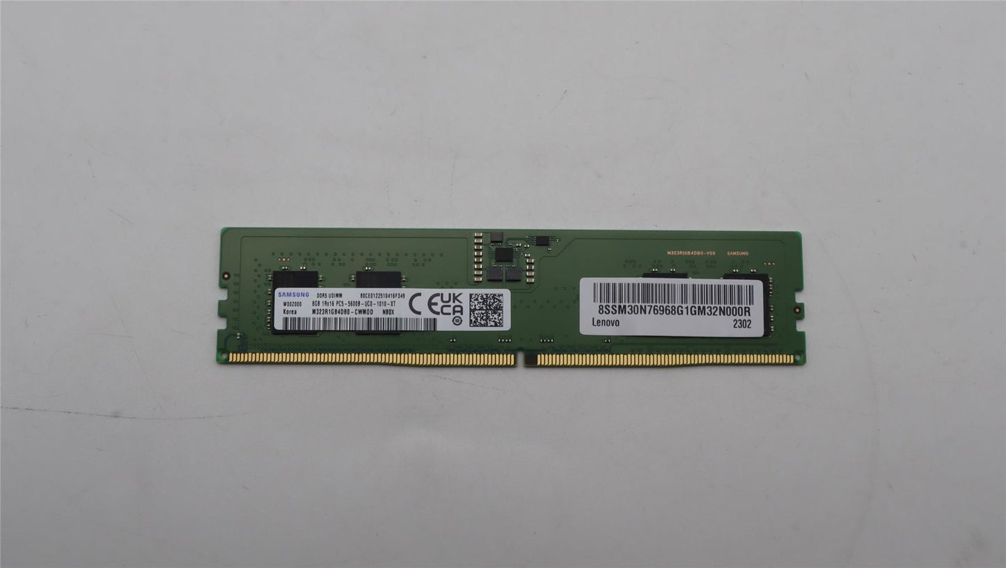 Lenovo UDIMM,8GB,DDR5,5600,Samsung 5M30Z71786
