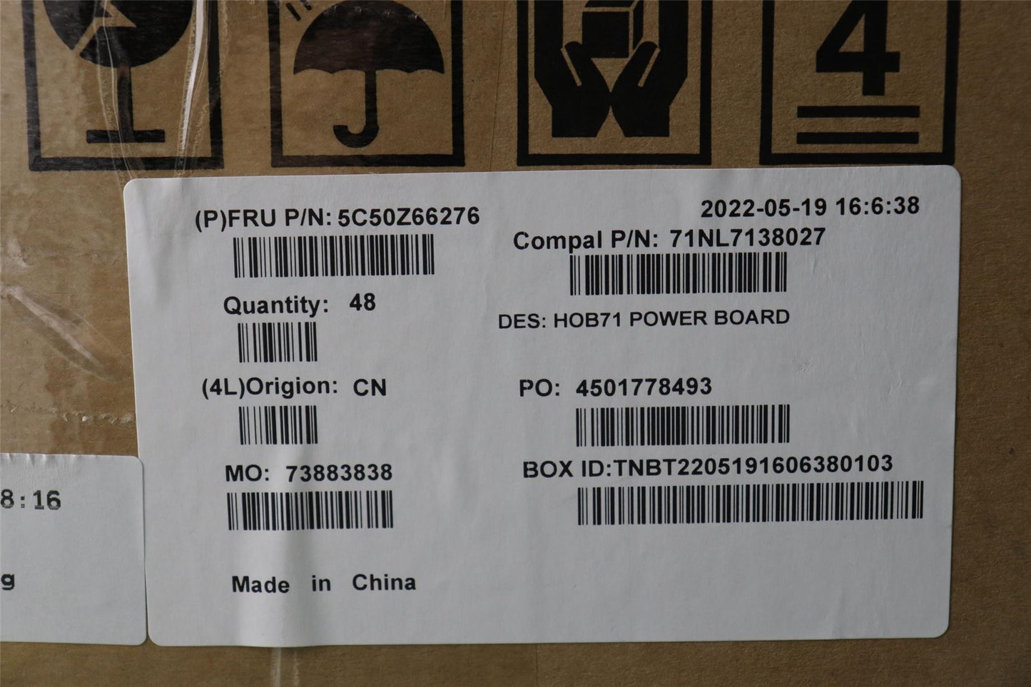 Lenovo IdeaCentre 5 24IAH7 5 27IAH7 Power Button Board 5C50Z66276