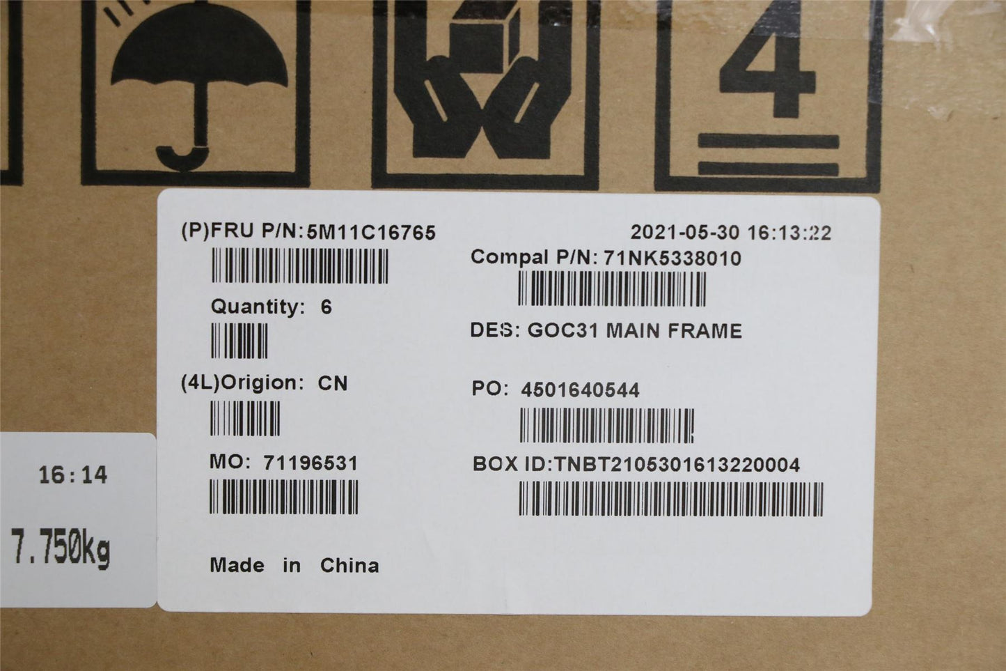 Lenovo MECH_ASM MAIN_FRAME_BRK_ITL,AIO 3 22 5M11C16765