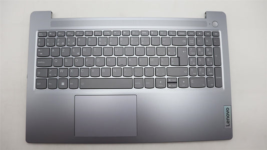 Lenovo IdeaPad 3 15ABR8 Palmrest Cover Touchpad Keyboard Belgian 5CB1K96784