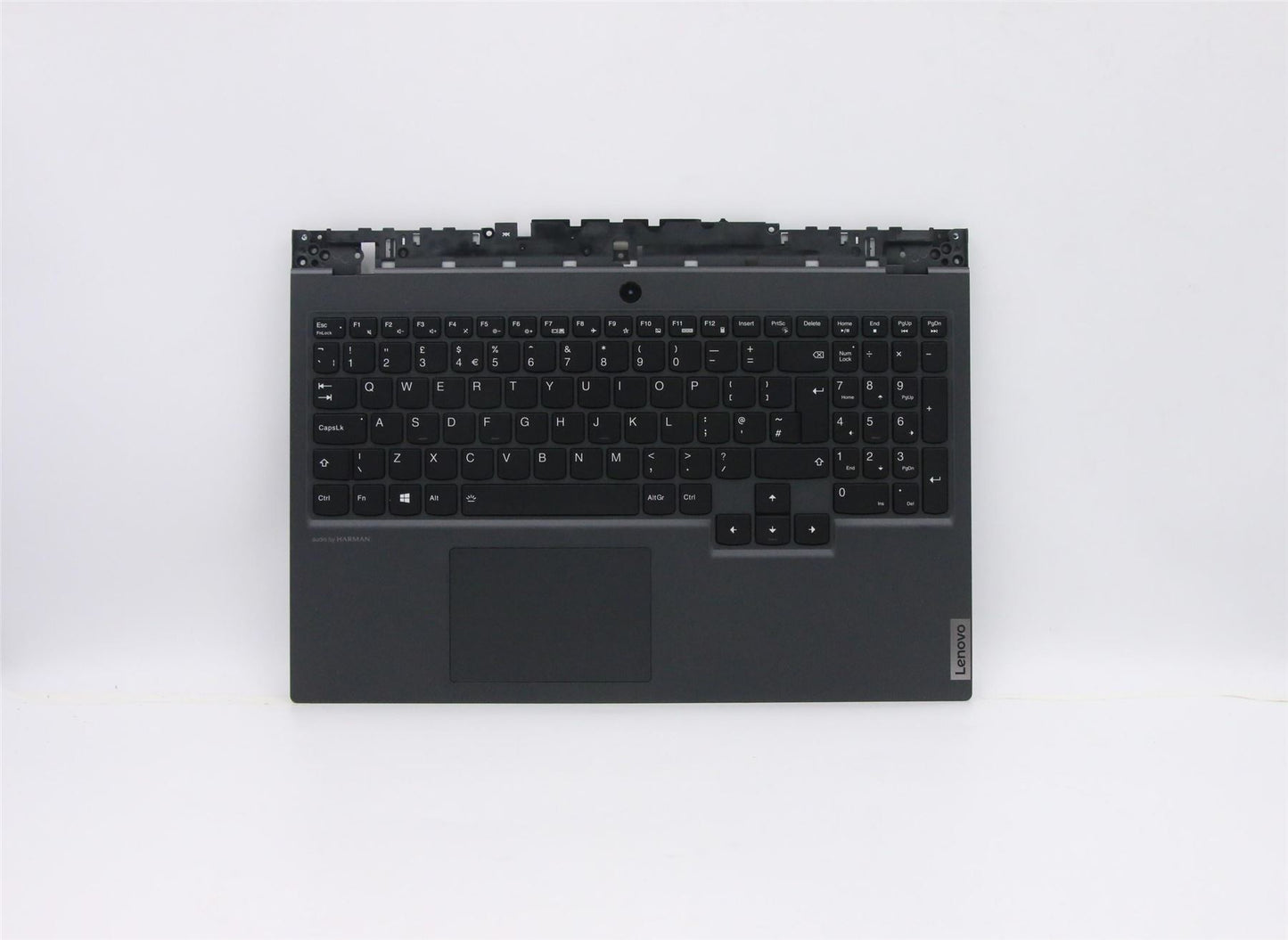 Lenovo Legion 5-15ARH05 Keyboard Palmrest Top Cover UK Grey Backlit 5CB0Z27672