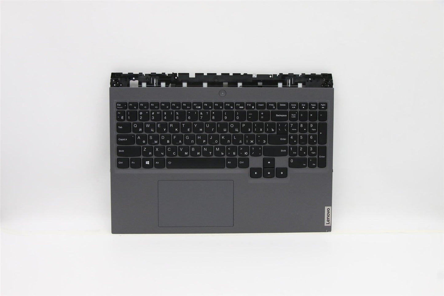 Lenovo 5 16ACH6H Palmrest Cover Touchpad Keyboard Russian Slate Grey 5CB1C14967