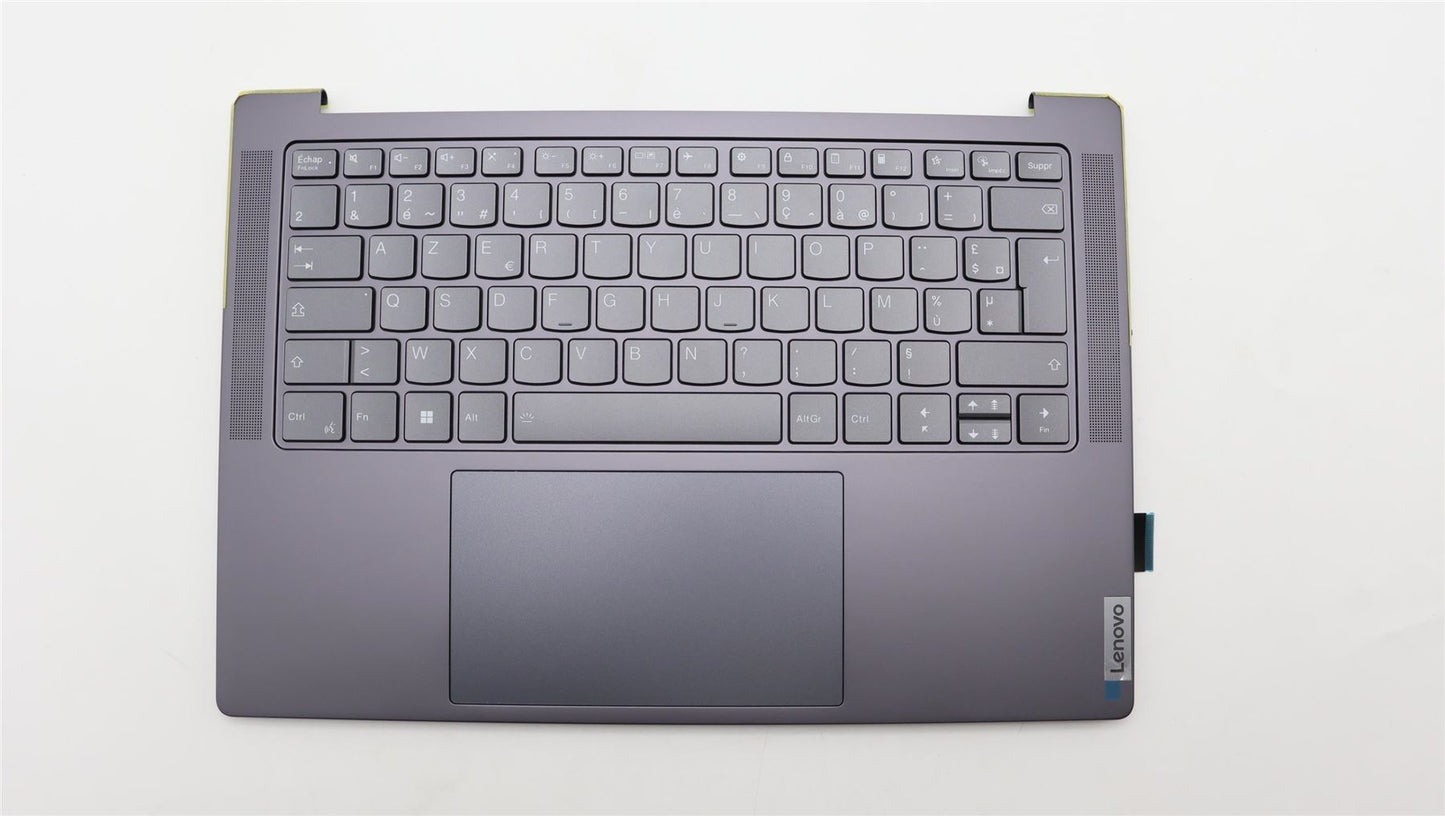 Lenovo Yoga 7 14ARP8 Palmrest Cover Touchpad Keyboard French 5CB1L50252