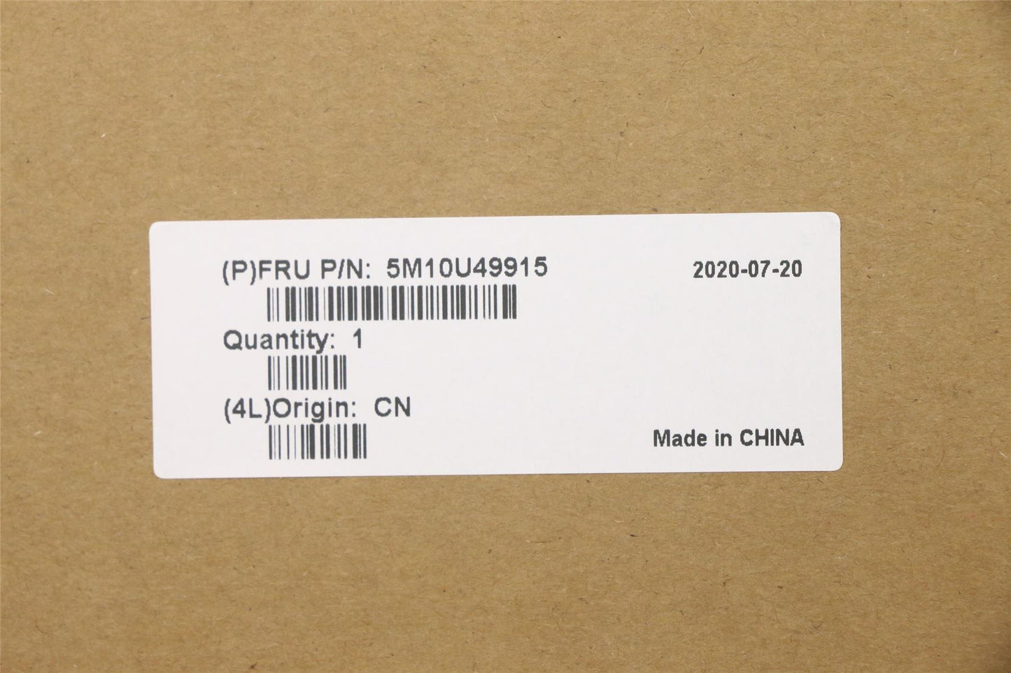 Lenovo MECH_ASM 530BTB BACK CVR one RJ45 5M10U49915